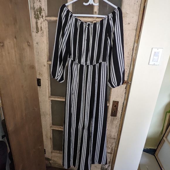 Stella Tweed Floor Length Dress - Picture 1 of 4